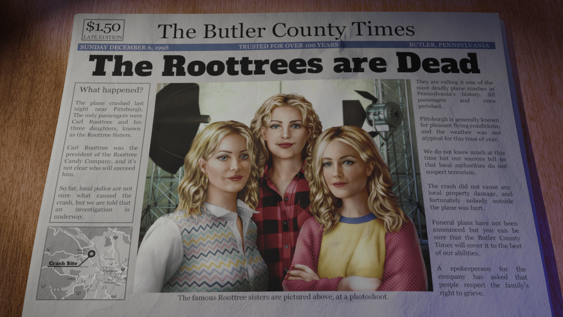 The Roottrees are Dead sets you loose on a mysterious family tree ...